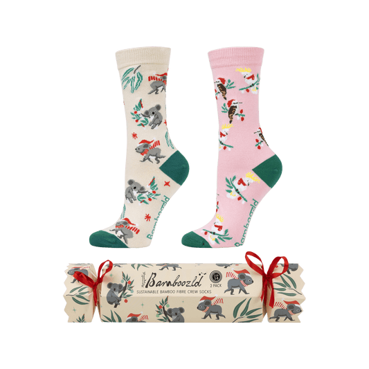 Bamboozld Women's Aussie Chrissy Cracker 2pk