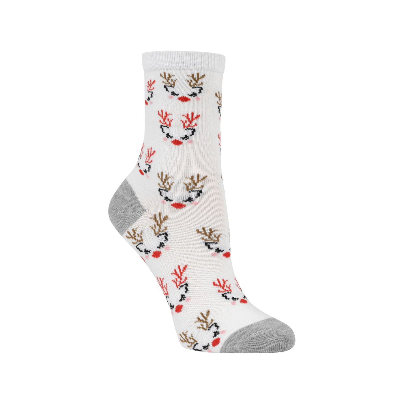 Bamboozld Kid's Reindeer Faces Bamboo Socks