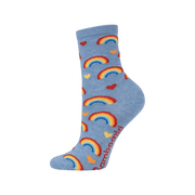 Bamboozld Kid's Rainbow Hearts Bamboo Socks