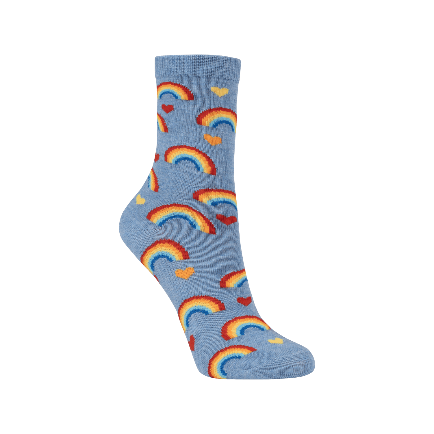 Bamboozld Kid's Rainbow Hearts Bamboo Socks