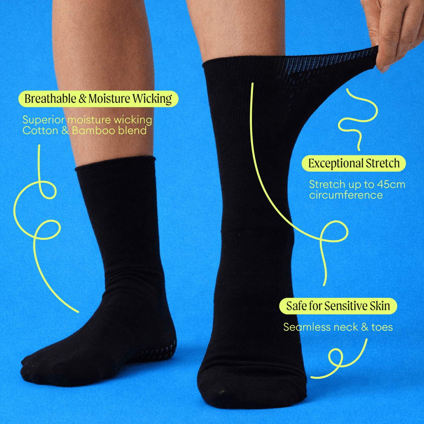 VEOS EasyFit Diabetes Socks