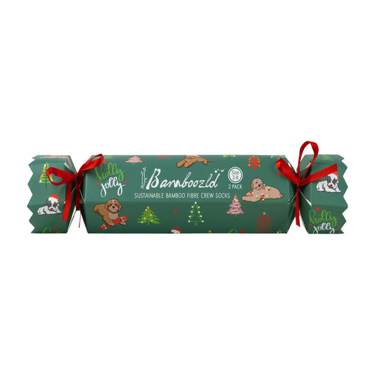 Womens chrissy cavoodles 2pk xmas cracker