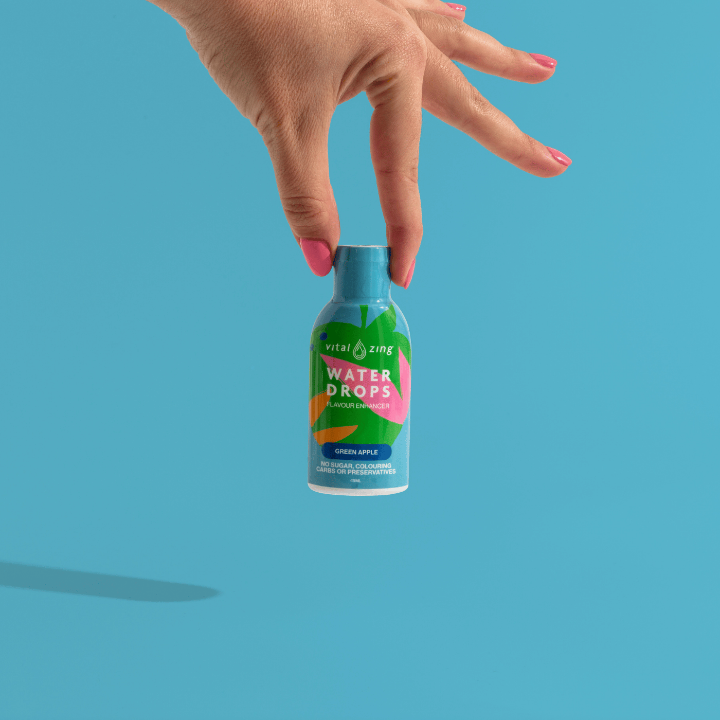 Vital Zing Water Drops Green Apple 45ml