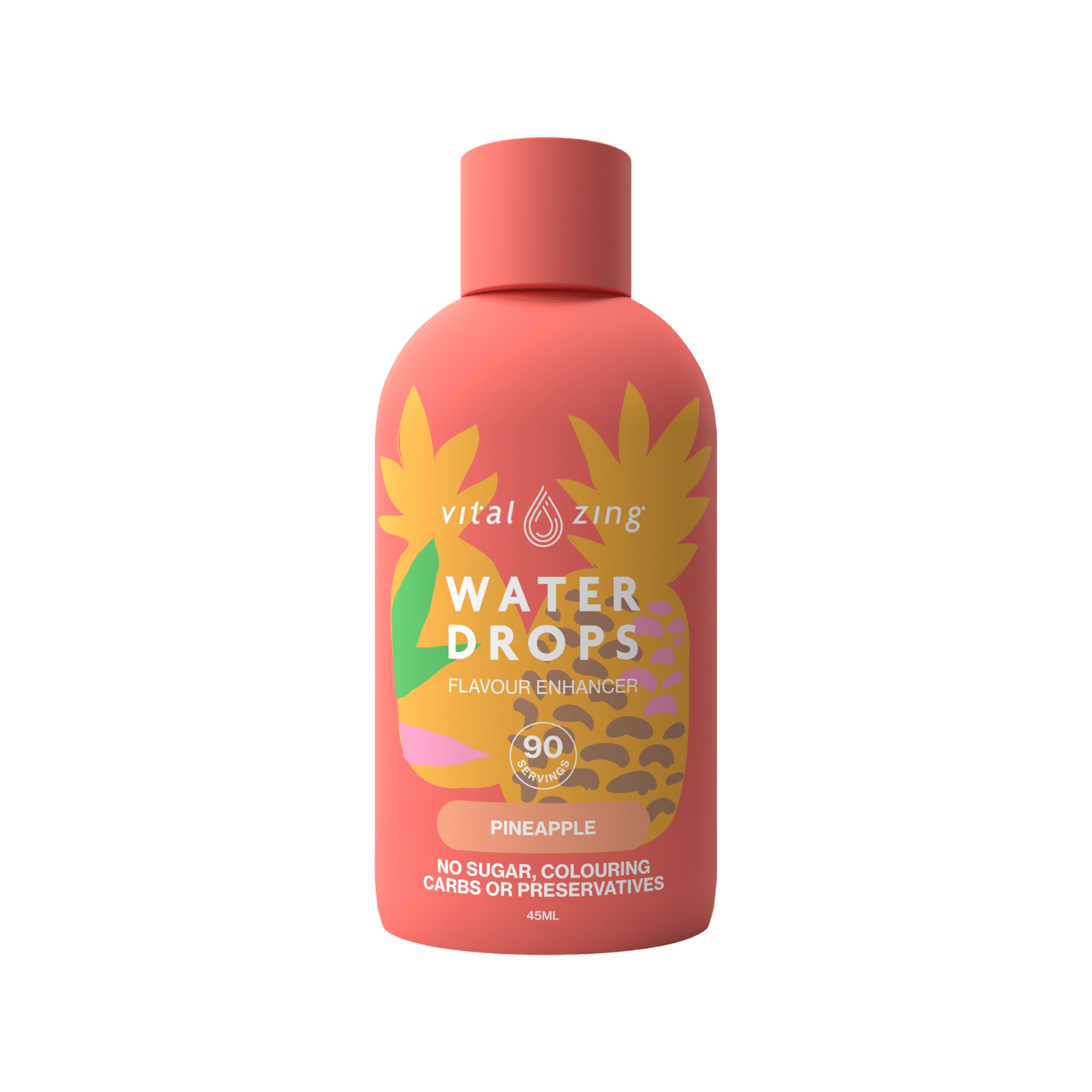Vital Zing Water Drops Pineapple 45ml