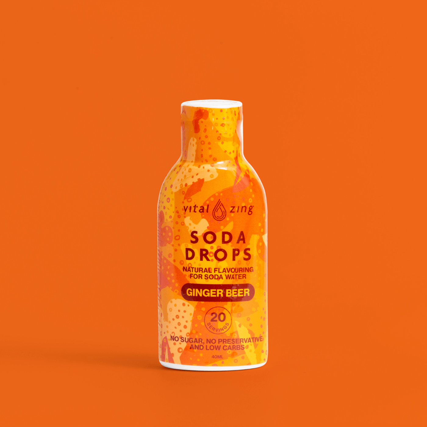 Vital Zing Soda Drops Ginger Beer 40ml