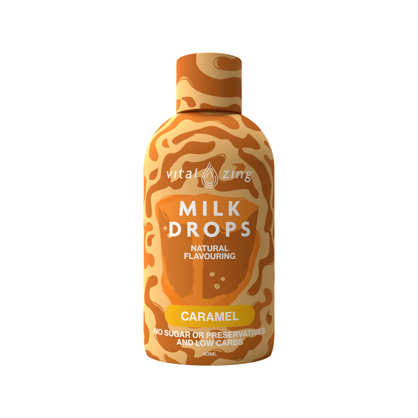 Vital Zing Milk Drops Caramel 40ml