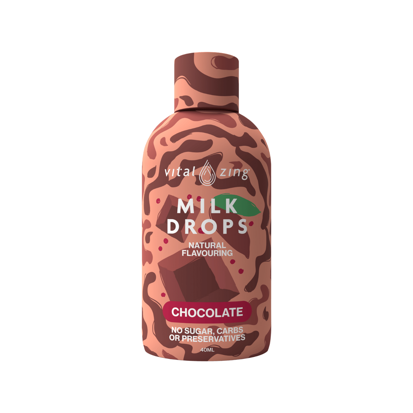 Vital Zing Milk Drops Chocolate 40ml