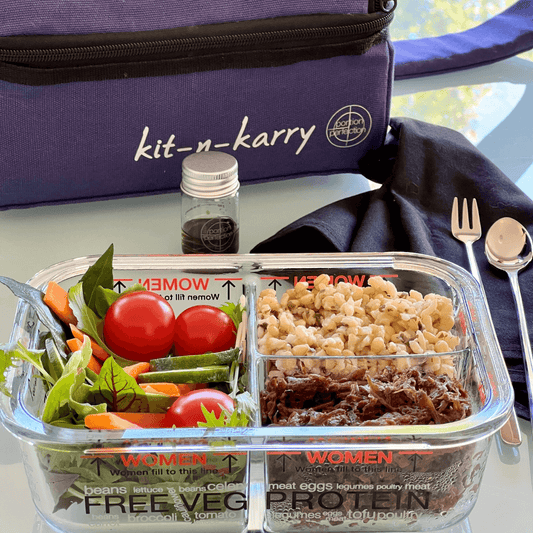 Great Ideas in Nutrition Portion Perfection Kit-n-Karry Lunch Bag