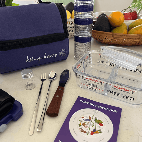 Great Ideas in Nutrition Portion Perfection Kit-n-Karry Lunch Bag