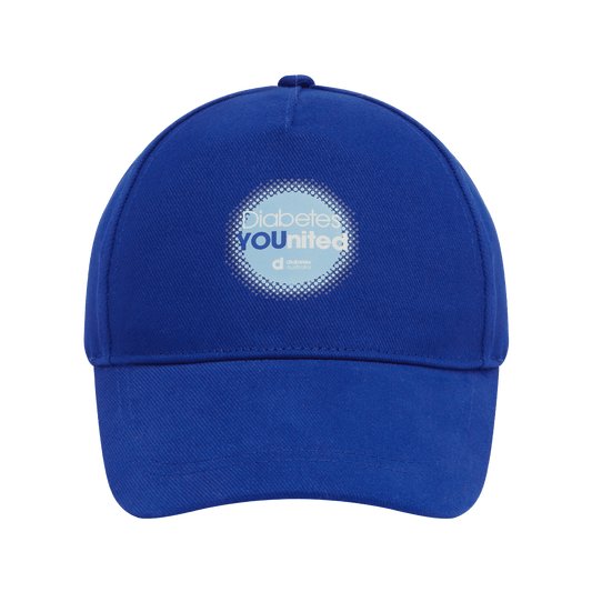 Diabetes YOUnited Rift Cap Royal Blue