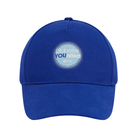 Diabetes YOUnited Rift Cap Royal Blue