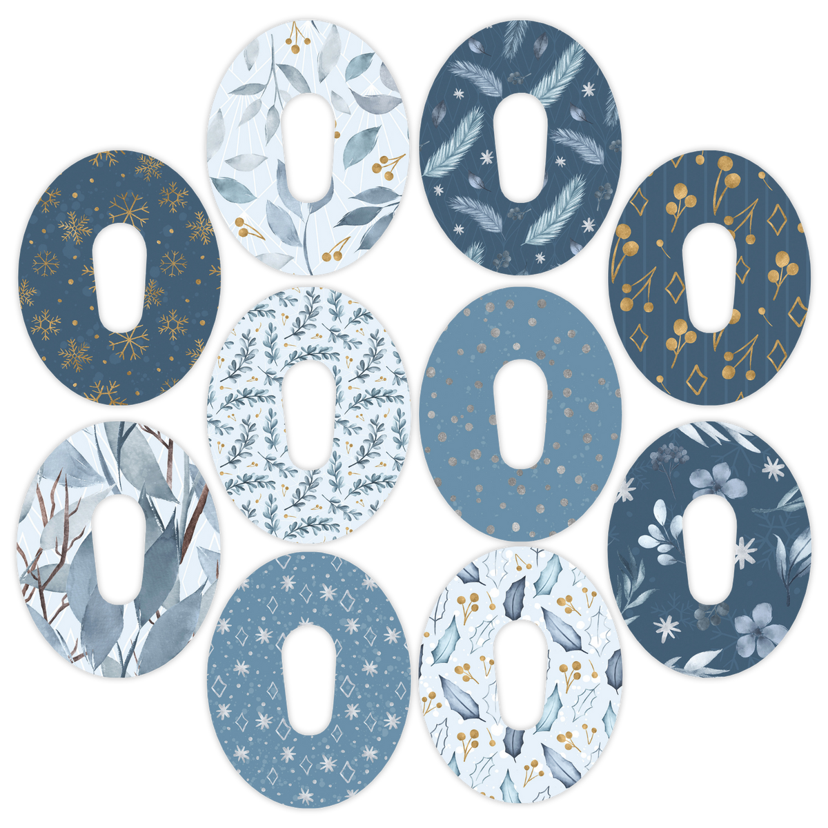 Rockadex Winter CGM Patch Mix