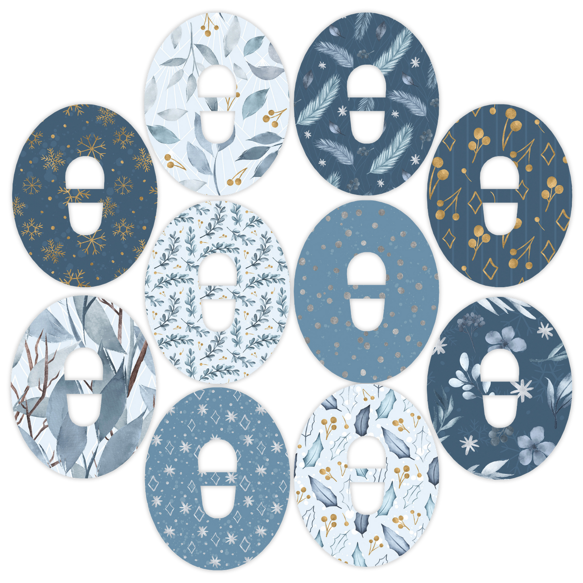Rockadex Winter CGM Patch Mix