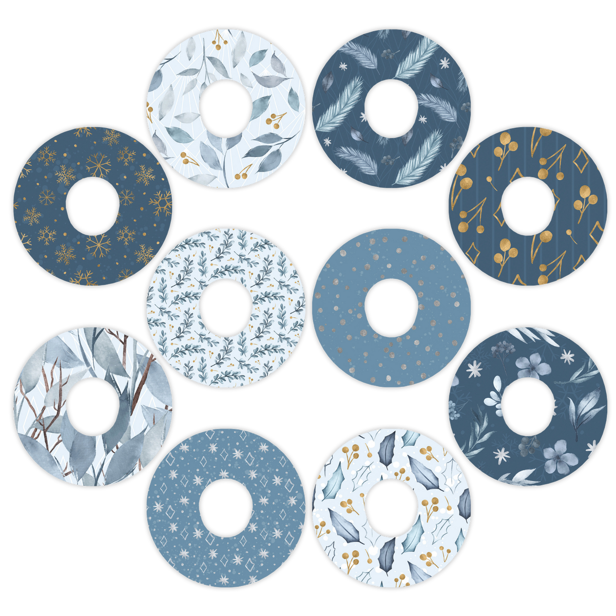 Rockadex Winter CGM Patch Mix