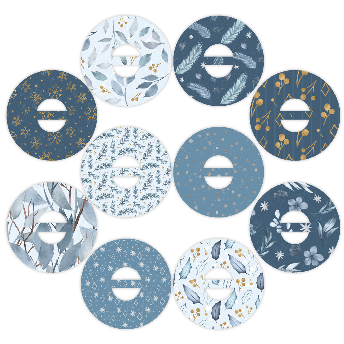 Rockadex Winter CGM Patch Mix