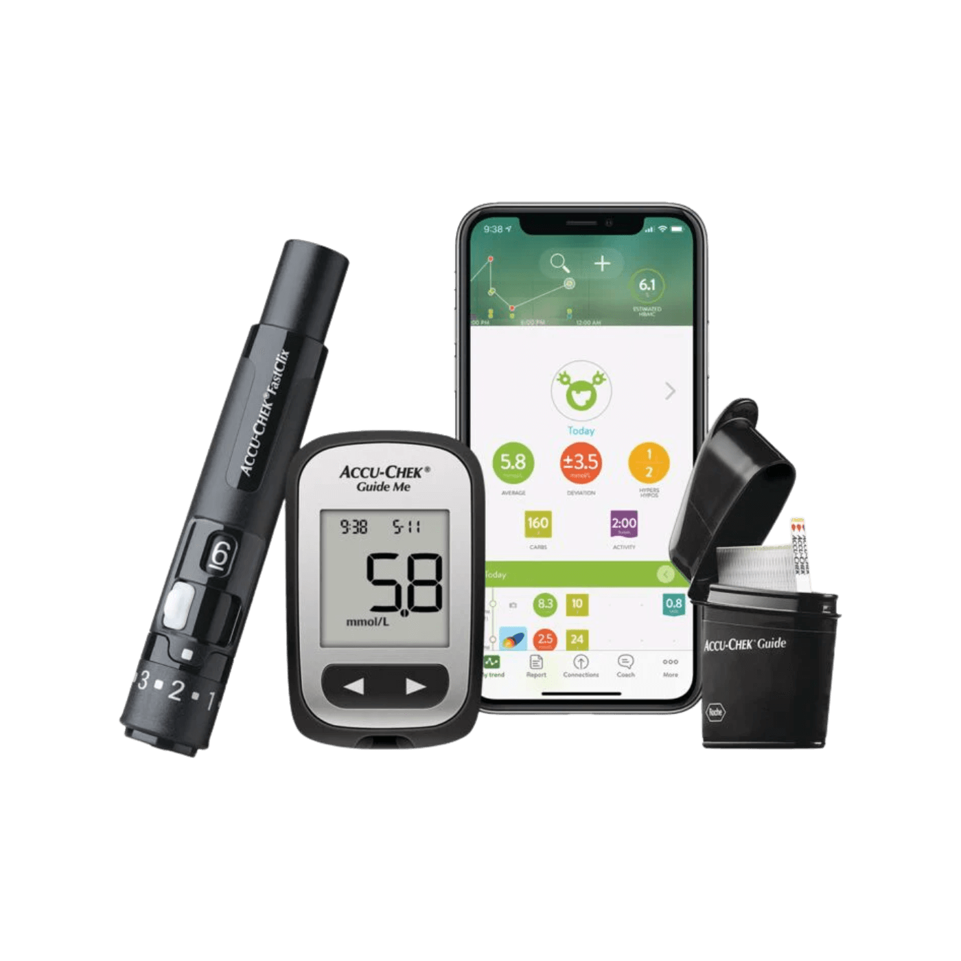 Accu-Chek Guide Me Blood Glucose Monitor