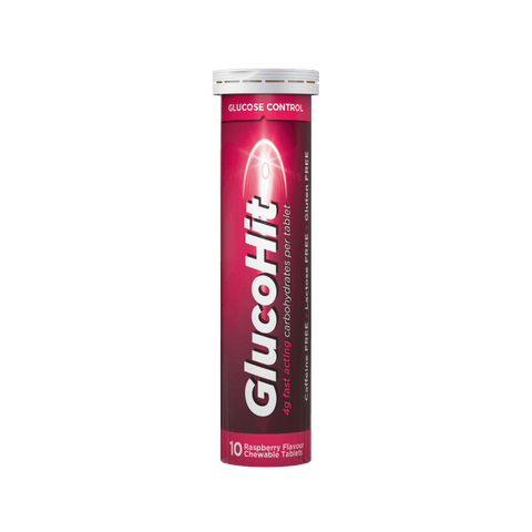 GlucoHit Hypo Tablets Raspberry