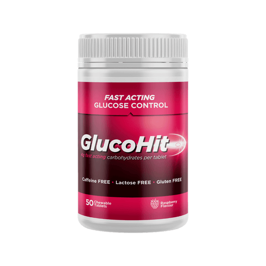 GlucoHit Hypo Tablets Raspberry