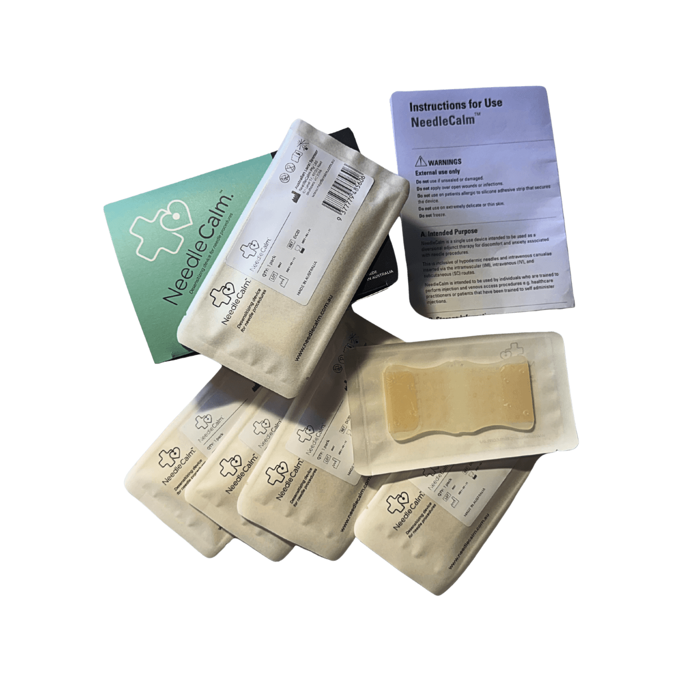 NeedleCalm Needle Desensitising Adhesive Pads 7pk