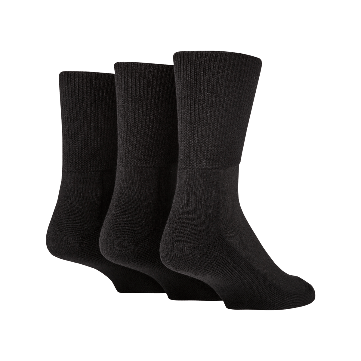 IOMI FOOTNURSE Bamboo Blend Cushion Foot Diabetes Socks 3pk