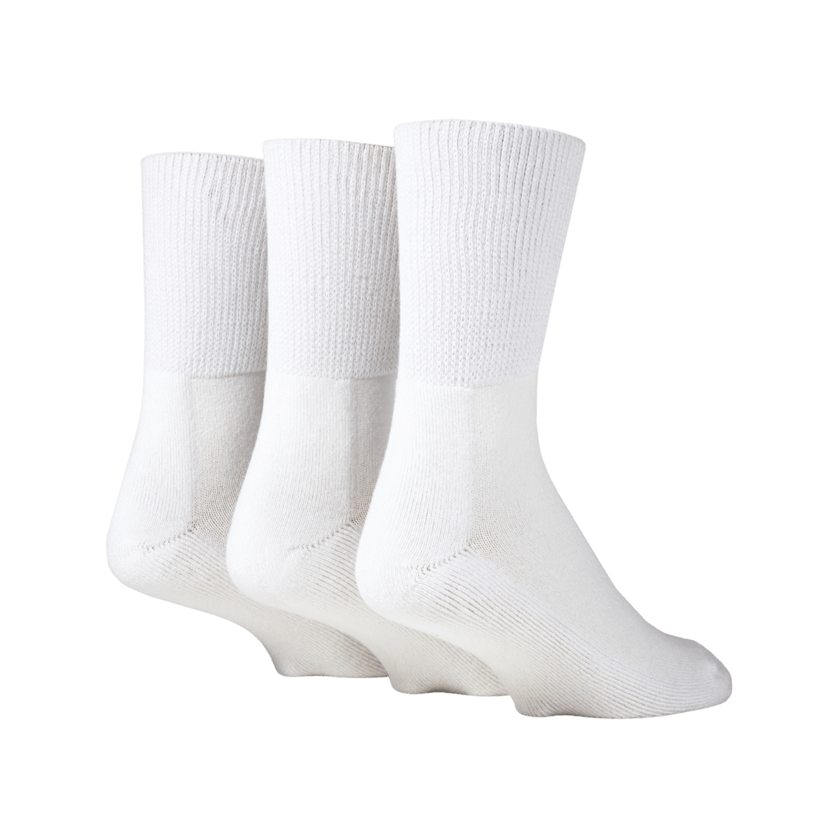 IOMI FOOTNURSE Bamboo Blend Cushion Foot Diabetes Socks 3pk