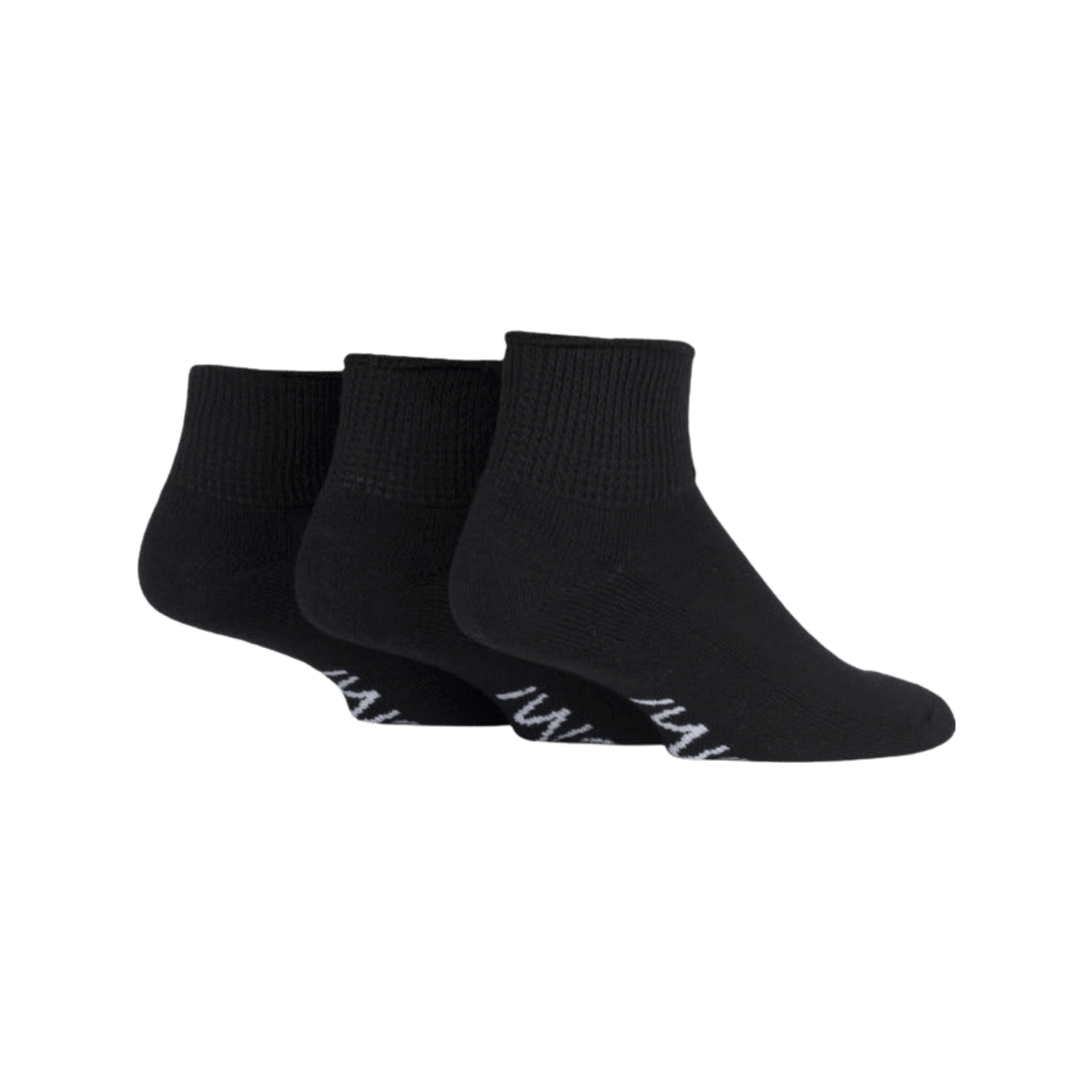 IOMI FOOTNURSE Diabetes Cushion Foot Ankle Socks 3pk