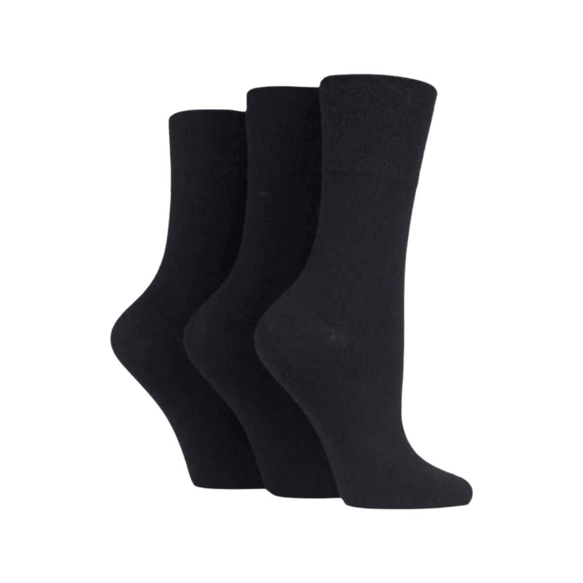 IOMI FOOTNURSE Women's Gentle Grip Diabetes Socks 3pk