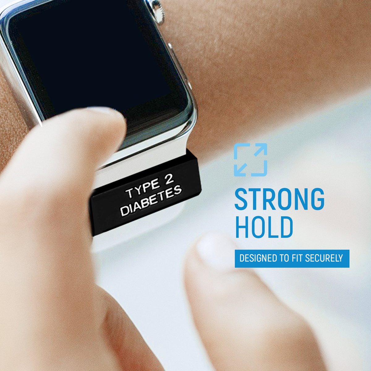 Rockadex Medical Alert Watch Sleeve - Type 2 Diabetes