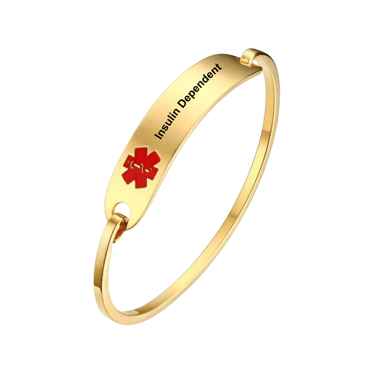 Medical ID Bangle Insulin Dependent