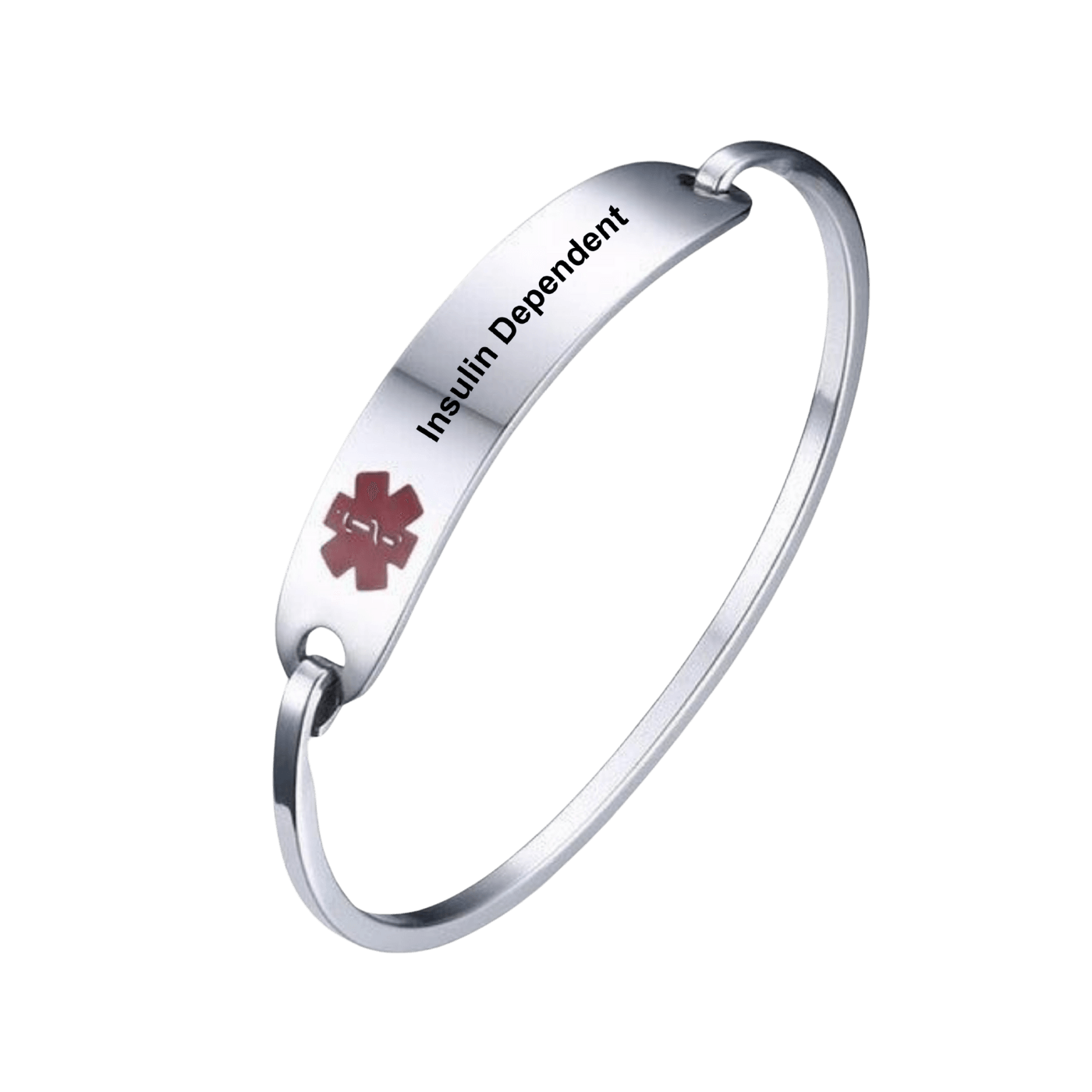 Medical ID Bangle Insulin Dependent