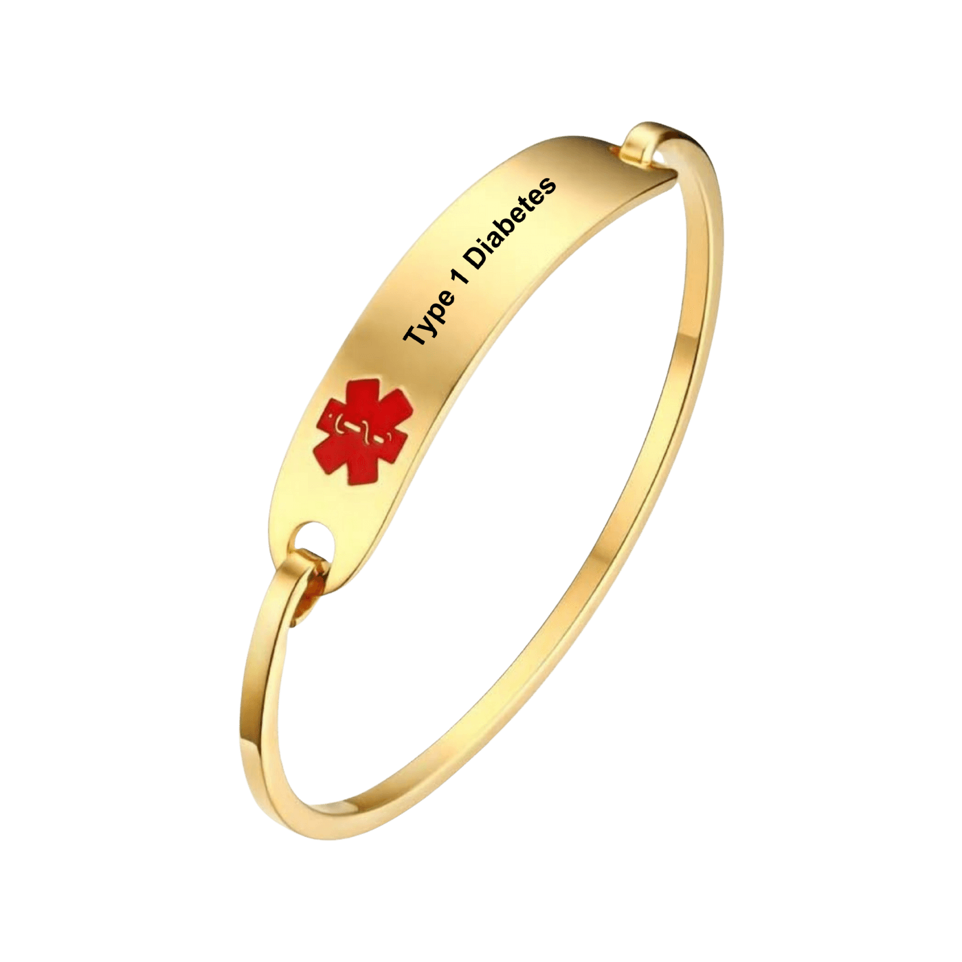 Medical ID Bangle Type 1 Diabetes