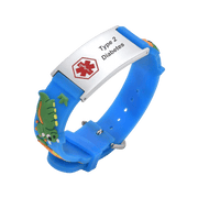Medical ID Kids Bracelet Type 2 Diabetes