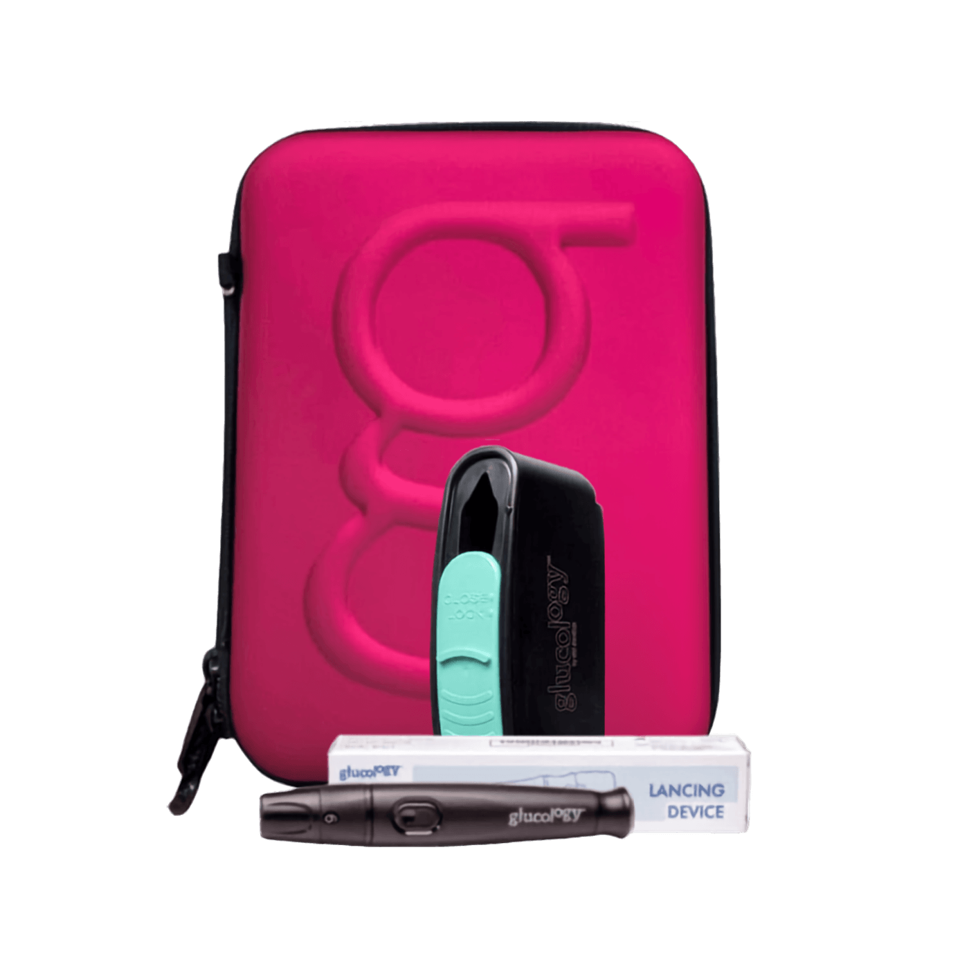 Glucology Travel Case Classic Pink Pack