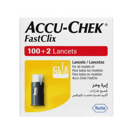 Accu-Chek FastClix Lancets 30G 102pk