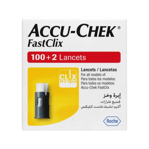 Accu-Chek FastClix Lancets 30G 102pk