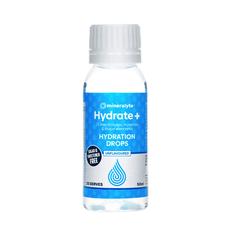 Mineralyte Hydrate + Hydration Drops Unflavoured