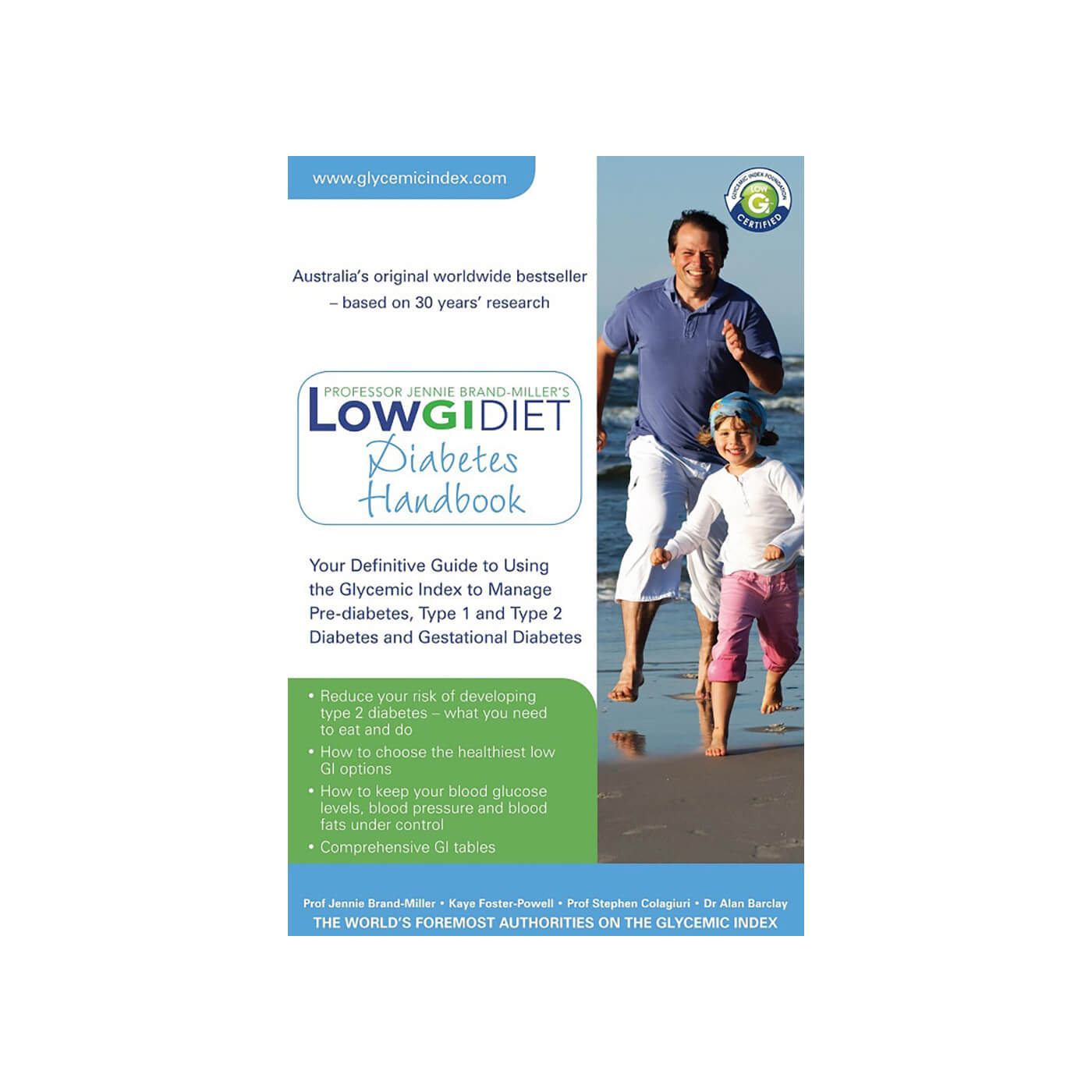 'Low GI Diet Diabetes' handbook: front cover
