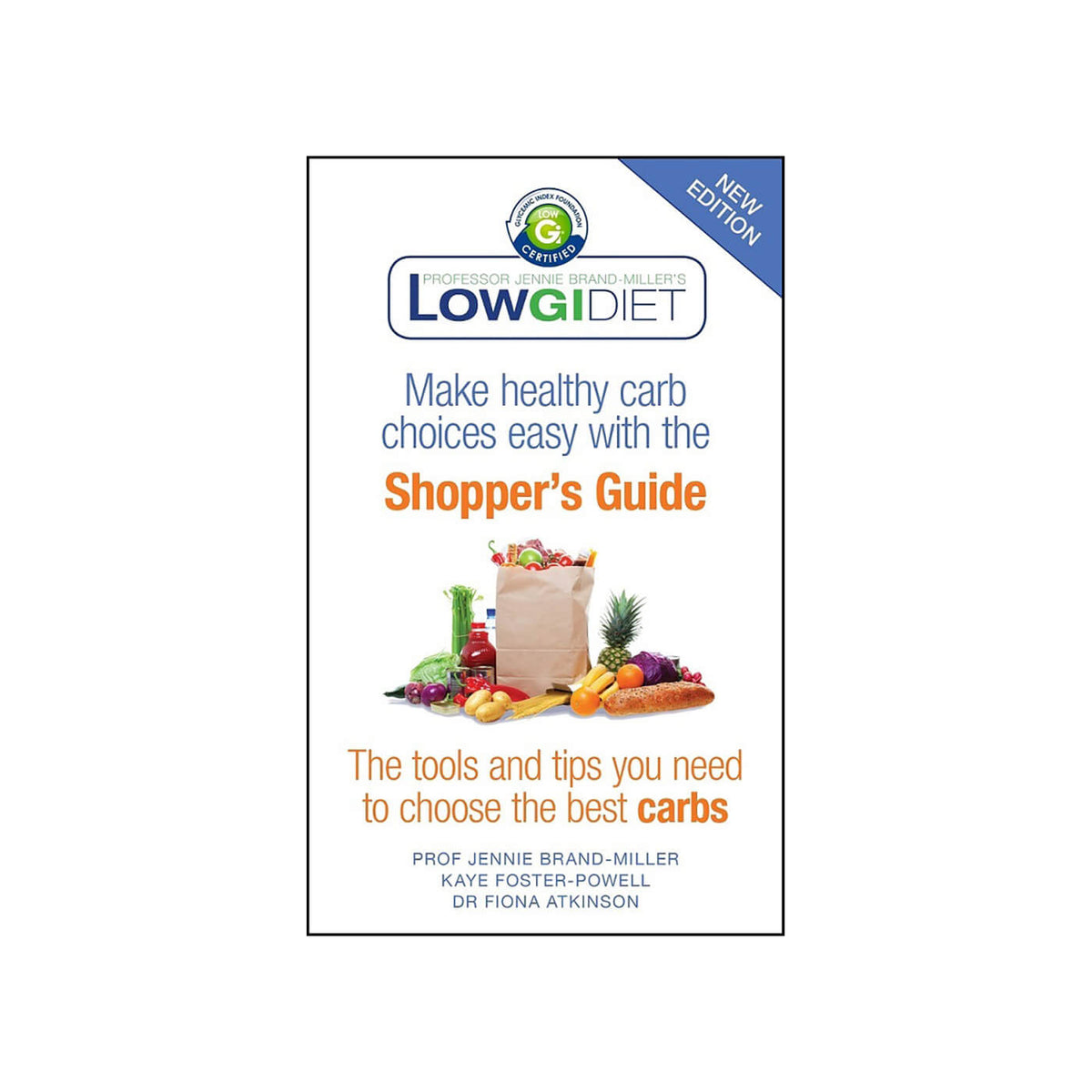 Low GI Diet Shoppers Guide' cookbook: front cover