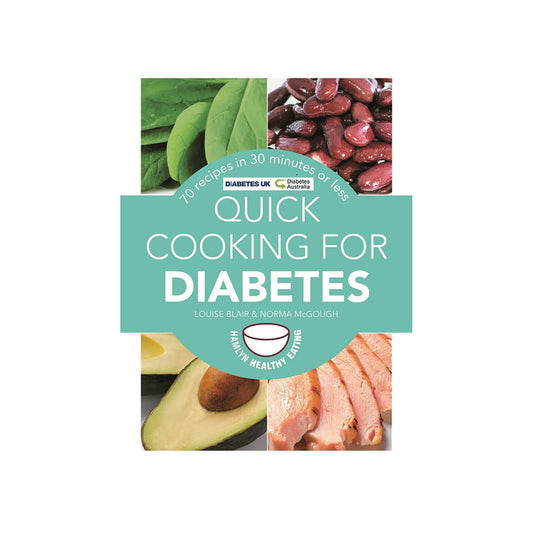 'Quick Cooking for Diabetes' cookbook: front cover