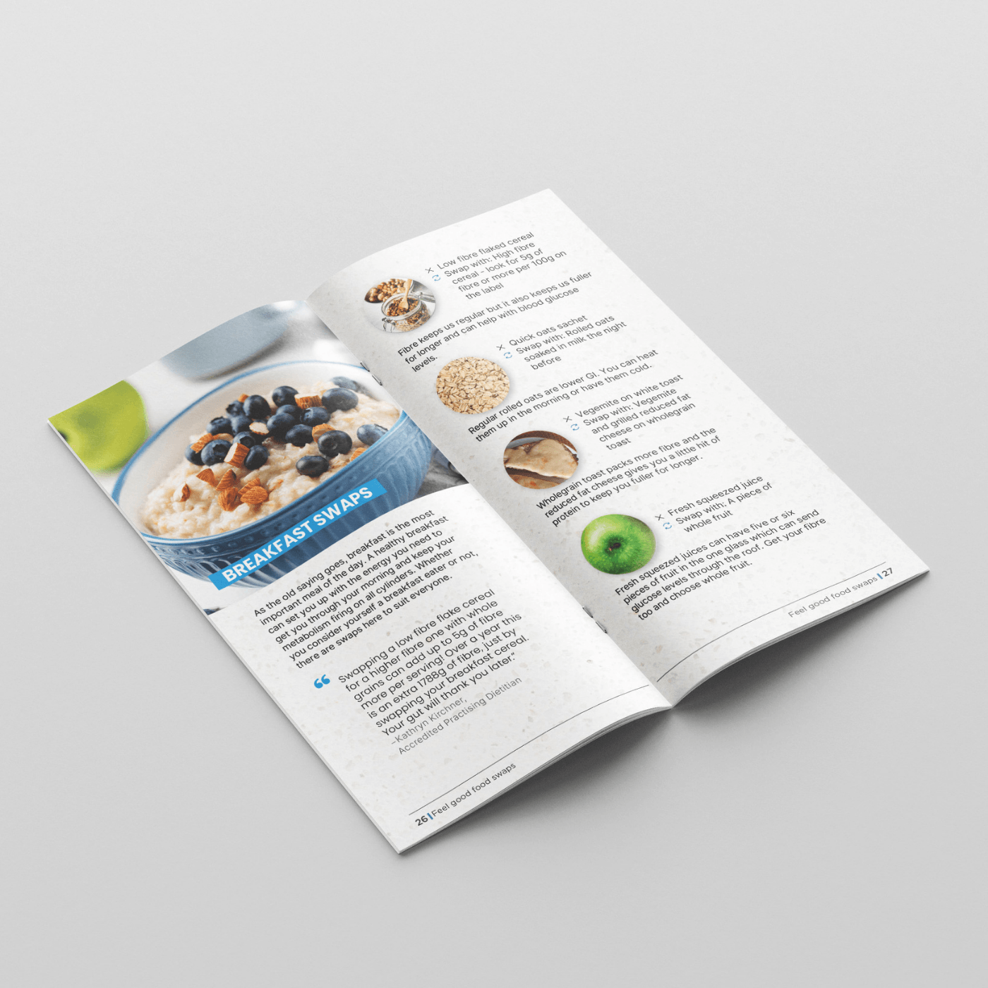 Feel Good Food Swaps: Healthy Changes for People with Diabetes