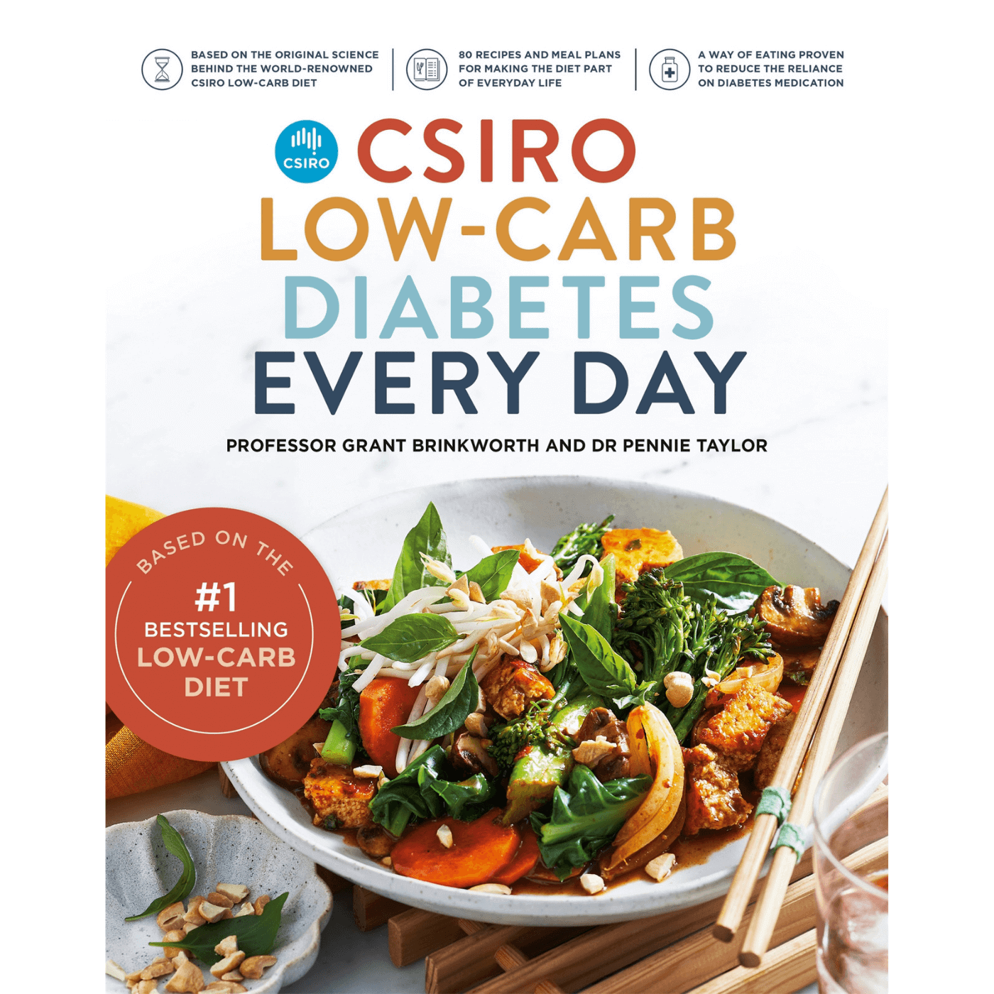CSIRO Low-Carb Diabetes Every Day' cookbook: front cover