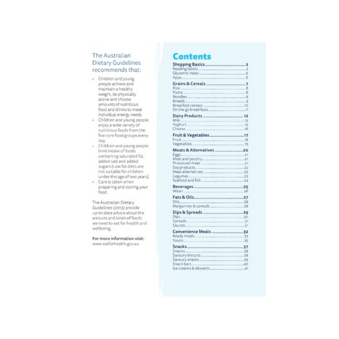 AS1 Shopping for Healthy Food Choices