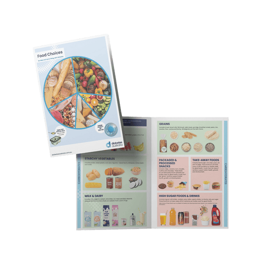 AS1 Food Choices for Kids Living with Diabetes Flyer 50pk