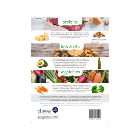 AS1 Food Choices for Kids Living with Diabetes Flyer 50pk