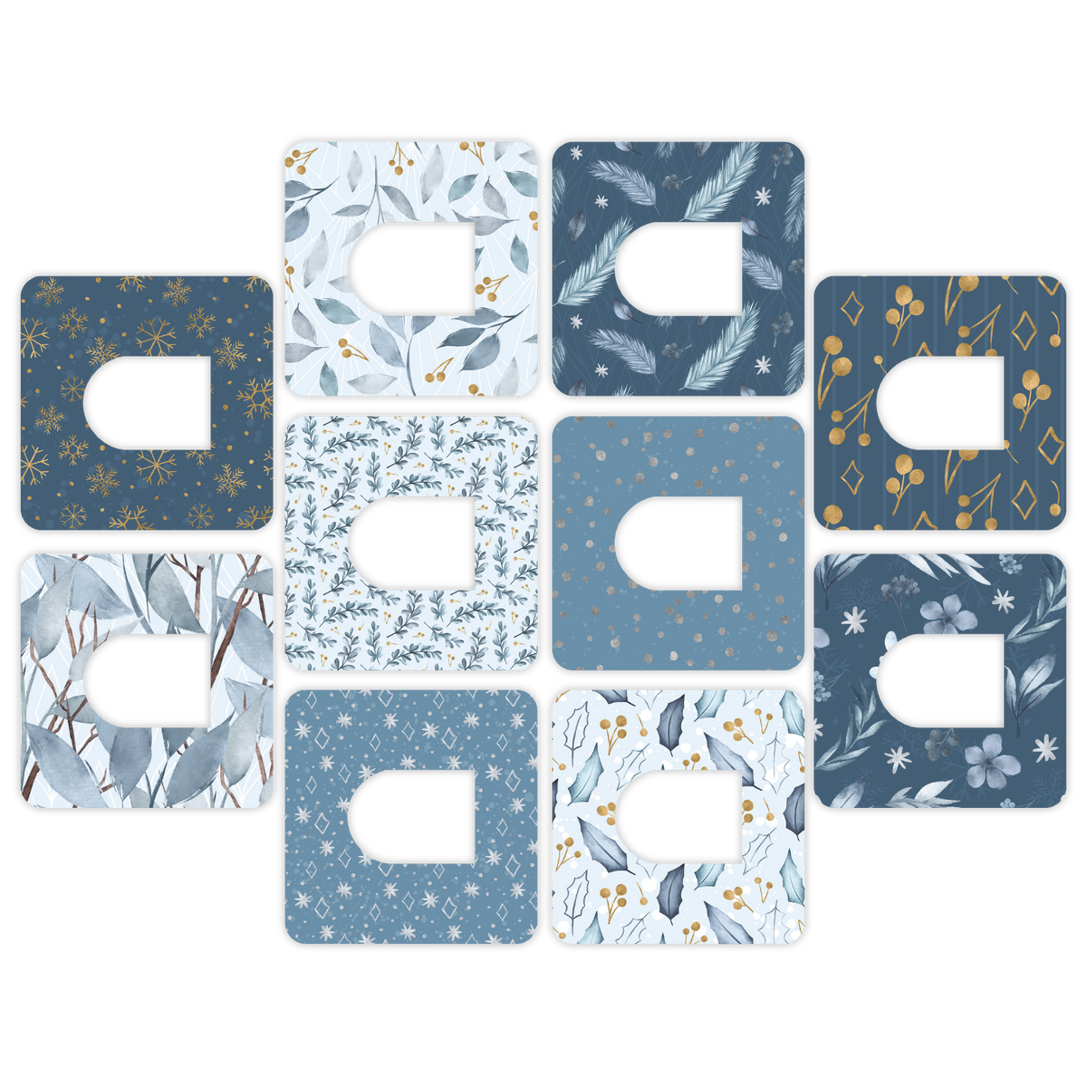 Rockadex Winter CGM Patch Mix