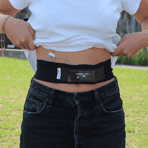 Glucology Insulin Pump Belt Black