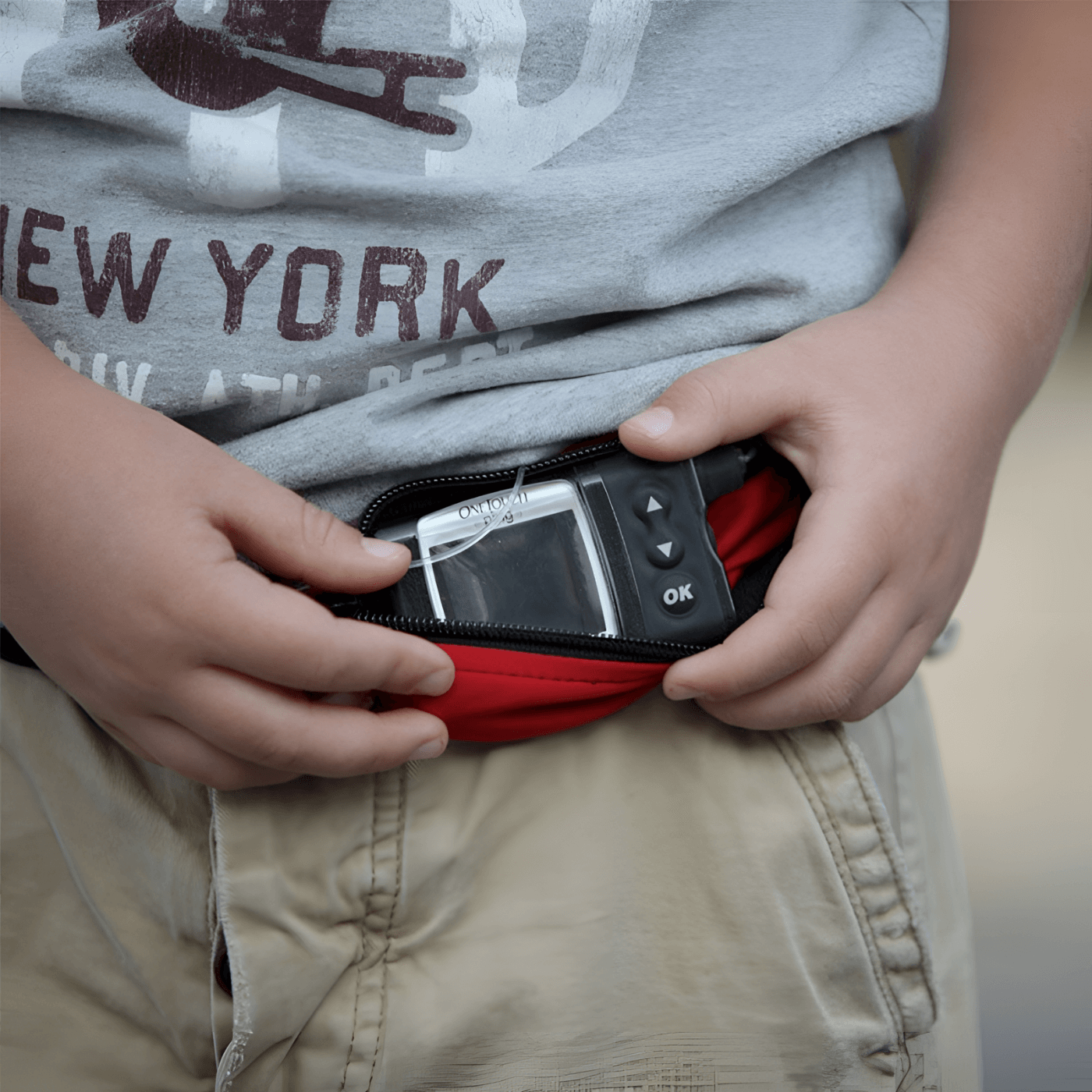 SPIbelt Kids Medical Belt Red