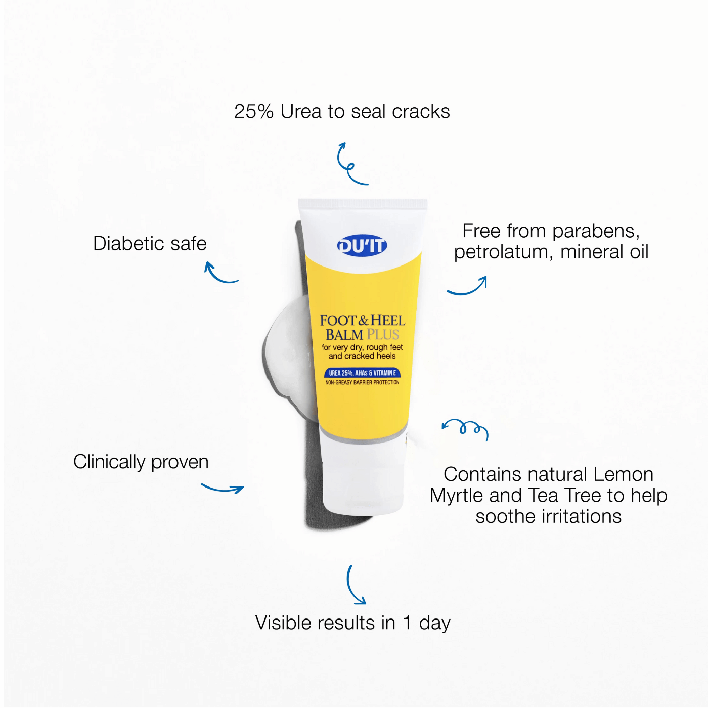 DU'IT Foot & Heel Balm Plus 50g