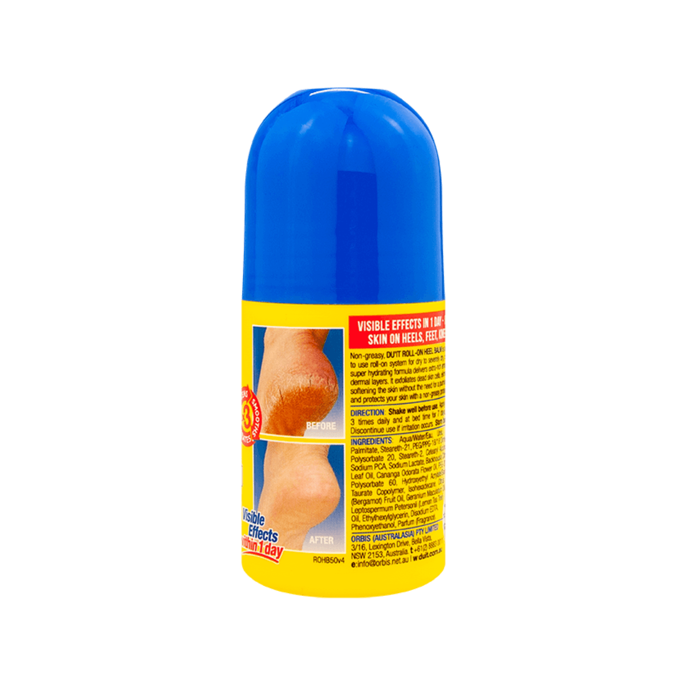 DU'IT Roll On Heel Balm 50mL