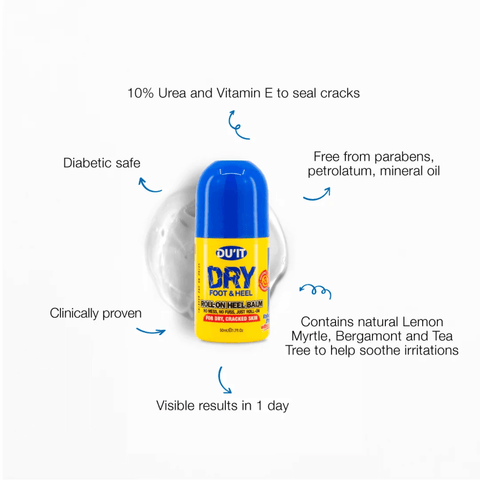 DU'IT Roll On Heel Balm 50mL